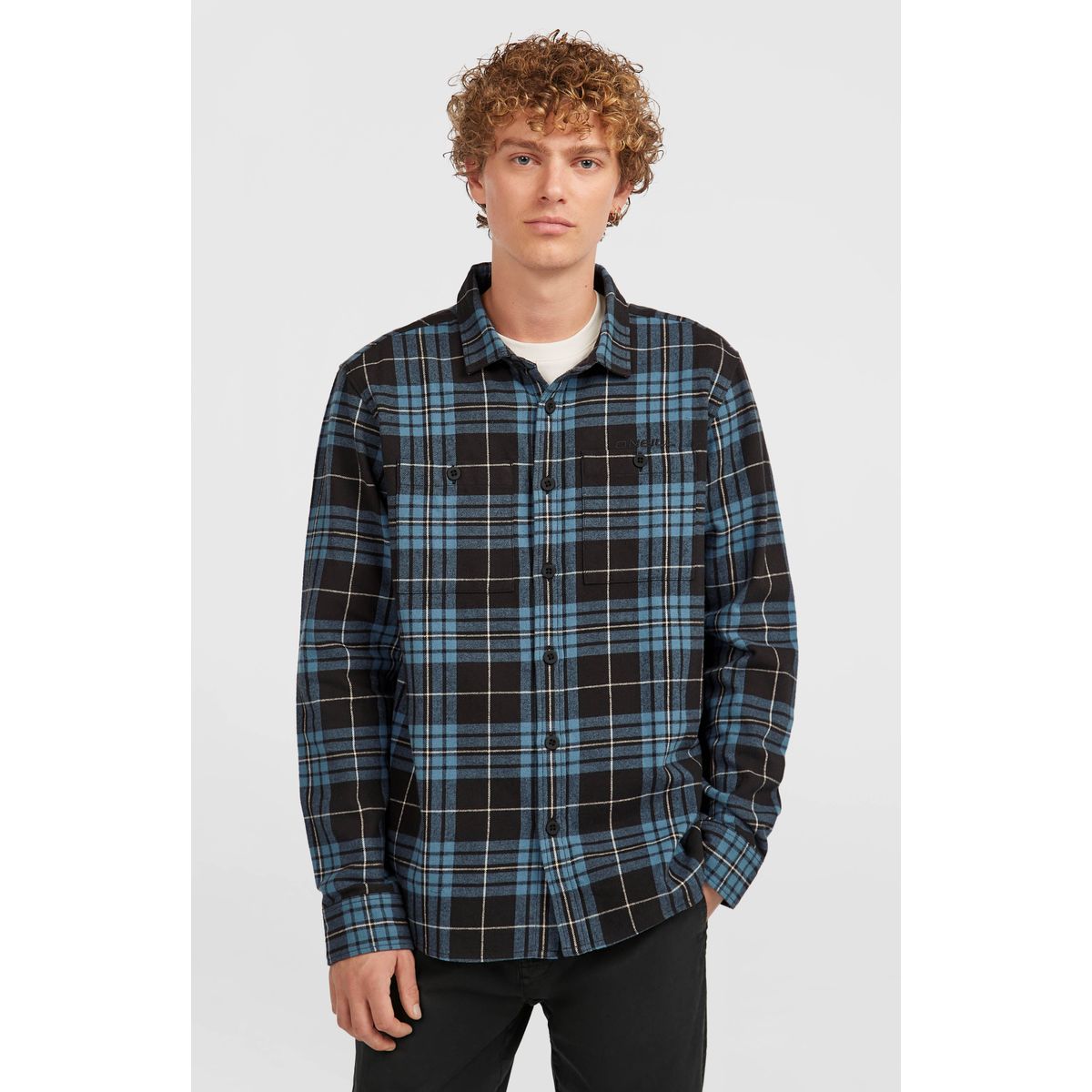 O'Neill O'neill Must-have Flannel Shirt blue flannel check (35194) M 2650049-35194-M