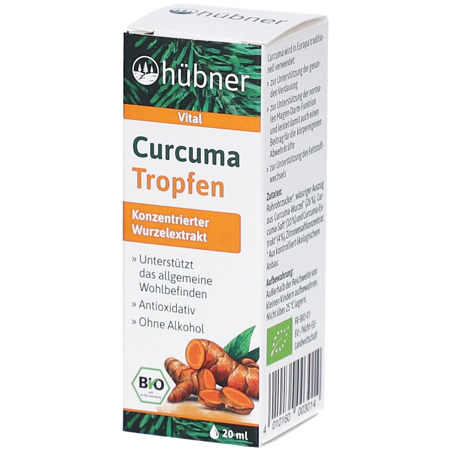 Hübner Curcuma Tropfen 20 ml