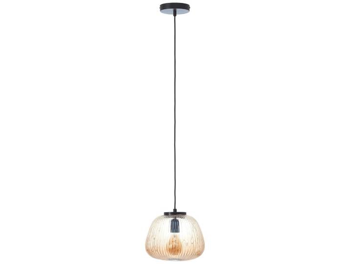Brilliant Hängeleuchte Kaizen, Bernsteinfarben, Metall, Glas, 25x176x25 cm, CE, höhenverstellbar, Lampen & Leuchten, Innenbeleuchtung, Hängeleuchten, Pendelleuchten
