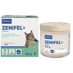 VIRBAC Zenifel Gel-Diffusor mit beruhigenden Katzenpheromonen