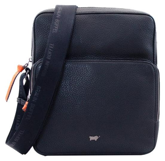 Umhängetasche NOVARA Postman Bag schwarz Herren - Leder