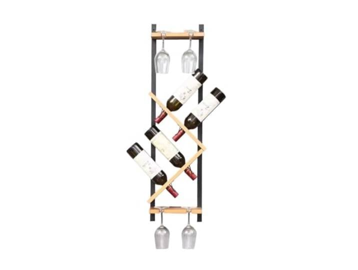 CJHFR472SG Weinhalter Nach rechts geneigtes, an der Wand montiertes Weinregal und Regal Dekoration