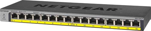 NETGEAR GS116LP-100EUS GS116LP Netzwerk Switch 16 Port PoE-Funktion