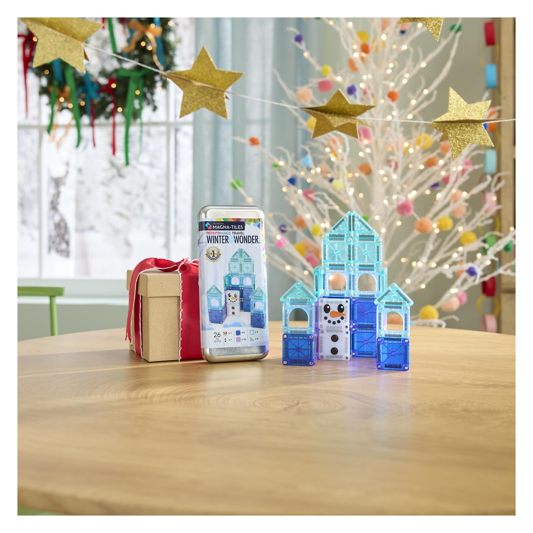 Magna-Tiles WinterWonderland Travel Set (254026WW)
