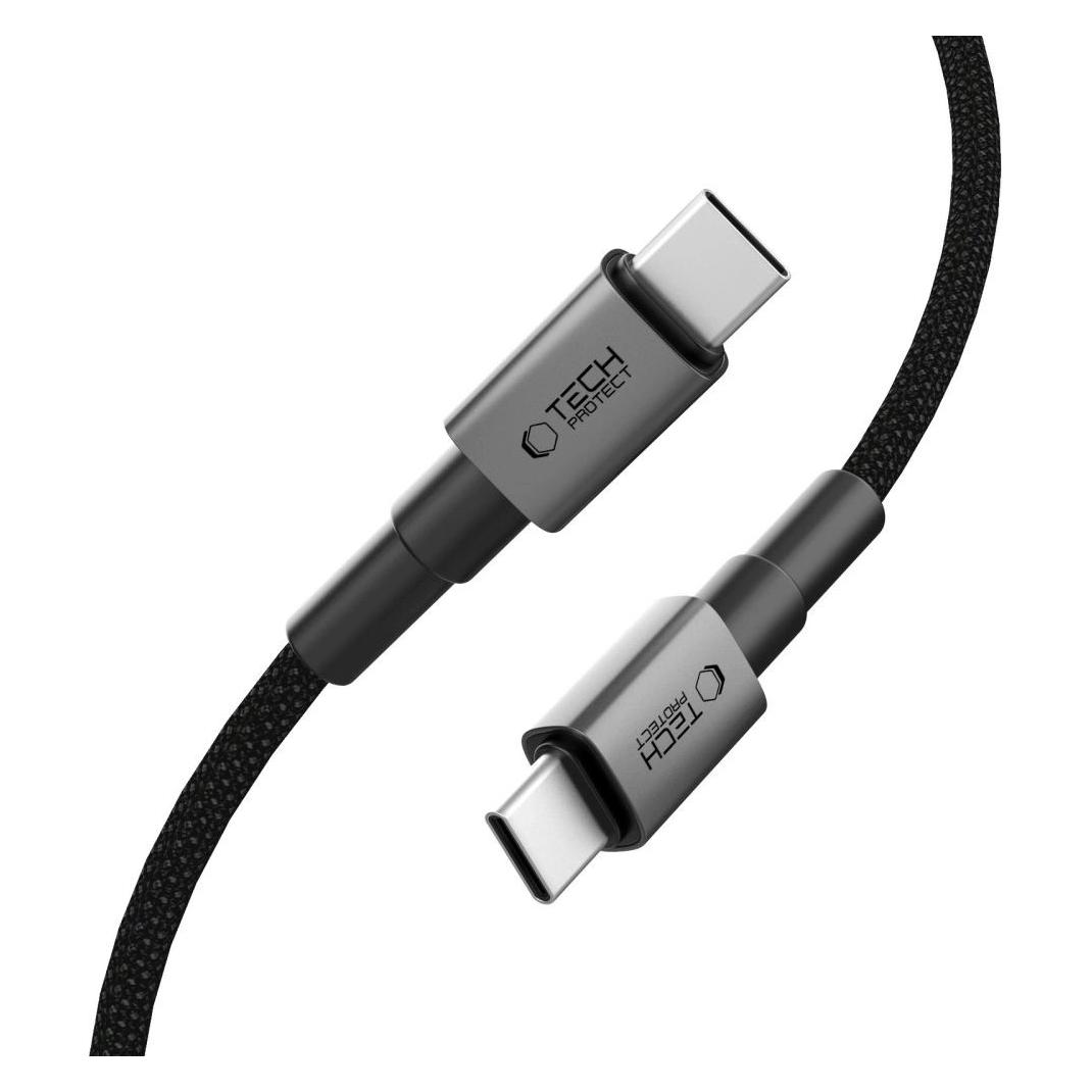 Tech-Protect UltraBoost DNA USB-C PD100W/5A Cable 200cm - Gray (2 m, 100 W) (27117-0)