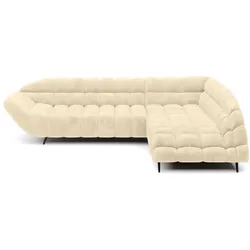Ecksofa Gappa Stoff Beige