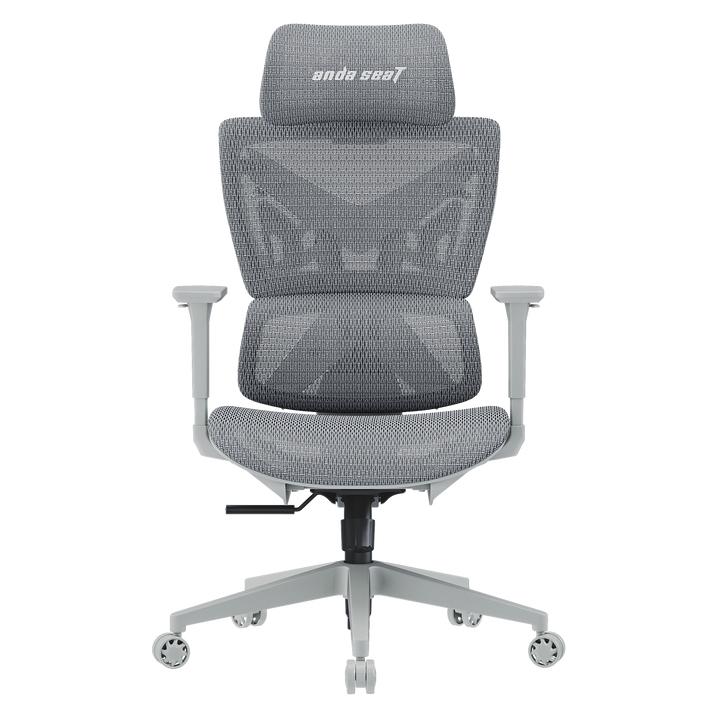 Anda seaT Fotel gamingowy X-Air Mega Size XL Mesh Gray (AD-WY-01-GGF)
