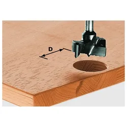 FESTOOL Beschlagbohrer HW Schaft 8 mm HW S8 D30 Nr.:491075