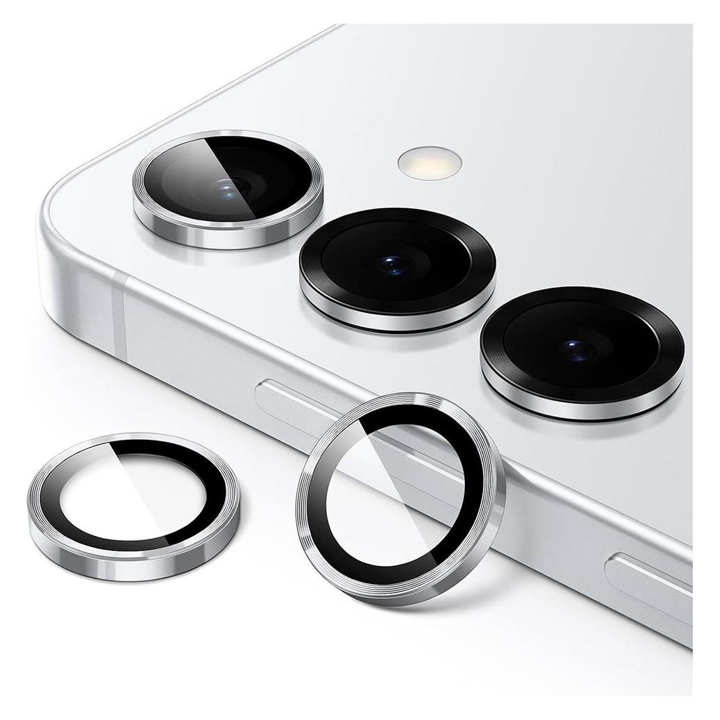 Lito - S+ Camera Glass Protector - Samsung Galaxy S25 - Silver (Samsung Galaxy S25) (56363746)