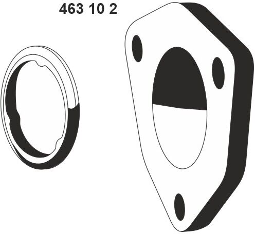 Ernst Abgasrohr 153409 Vorne Für Vag Seat