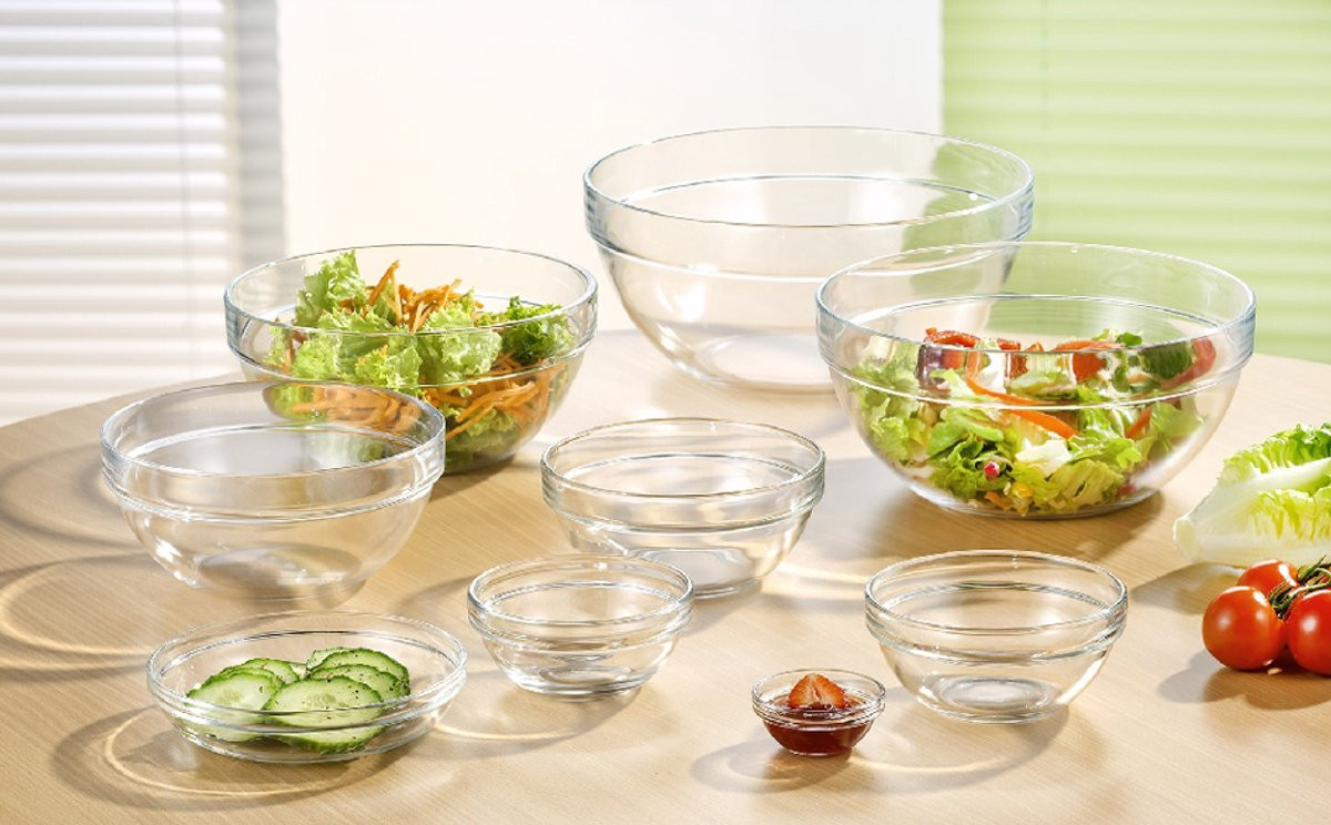 Duralex Lys Kom, 0,8 l, Transparant, Gehard glas, 17 cm