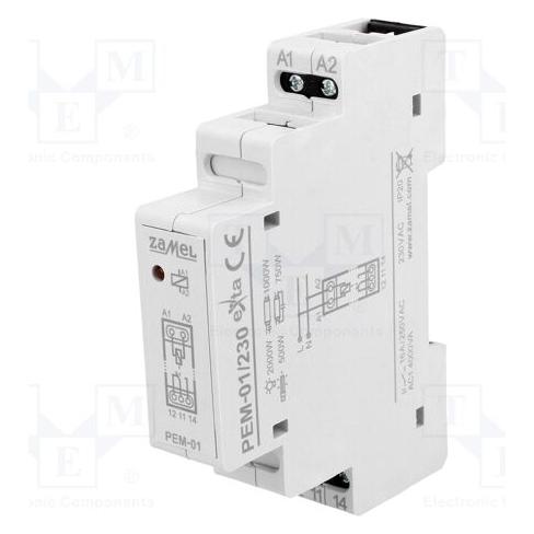 Zamel Elektromagnetisches Relais 230V AC/DC 16A (EXT10000094) (EXT10000094)