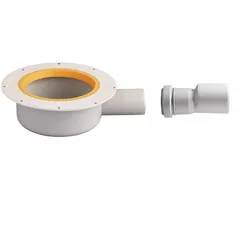 Schlüter Systems KERDI-DRAIN-BASE Ablaufgehäuse für bodenebene Duschen horizontal DN40-50 PP (Polypropylen)