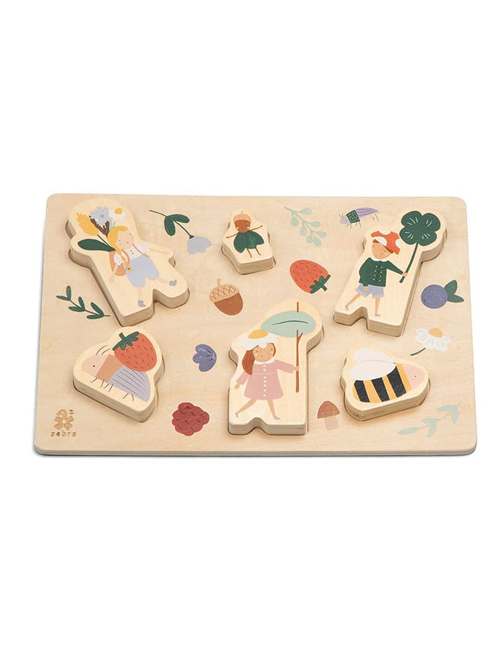 Sebra Steckpuzzle "Pixie Land" - ab 12 Monaten - onesize