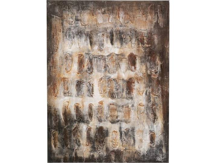 Kare Design Toile murale Shadows\, marron\, 120 x 90 cm\, peinture sur toile\, cadre en bois massif\, peinture acrylique\, détails peints à la main\, abstrait\, moderne\, salon