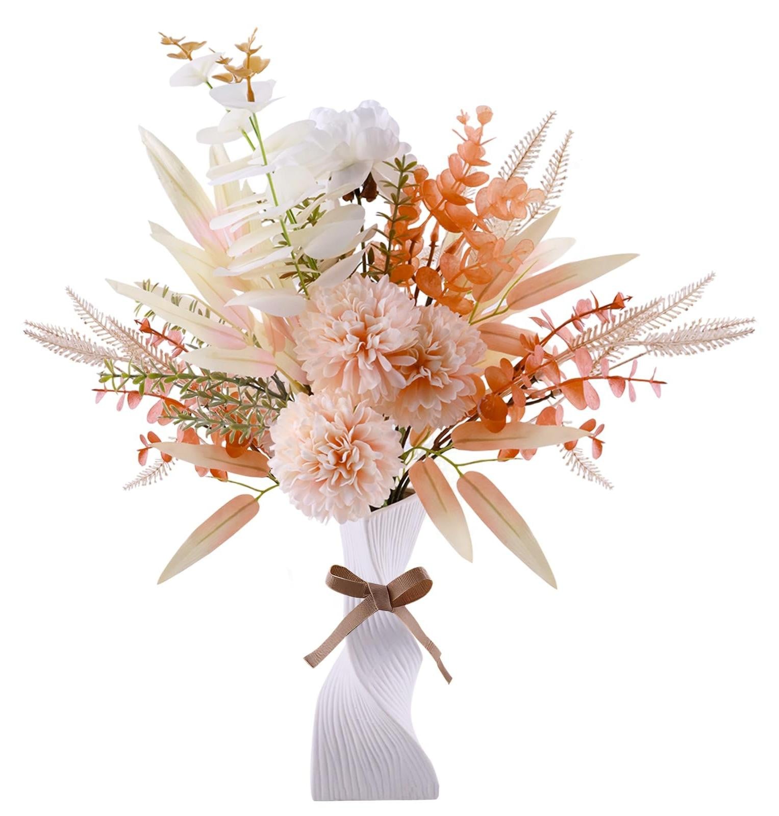 Merkloos realistisch kunstbloemen boeket voor decoratie