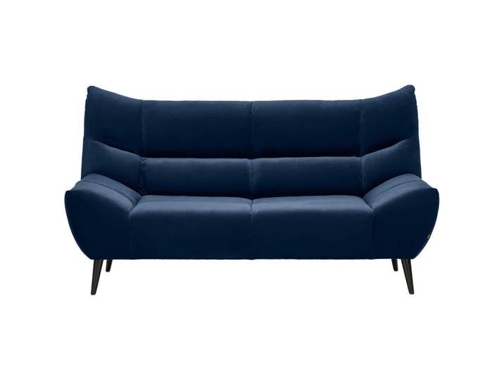 Xora 2-Sitzer-Sofa, Dunkelblau, Metall, 190x106x99 cm, Typenauswahl, Stoffauswahl, Hocker erhältlich, Wohnzimmer, Sofas & Couches, Sofas, 2-Sitzer Sofas