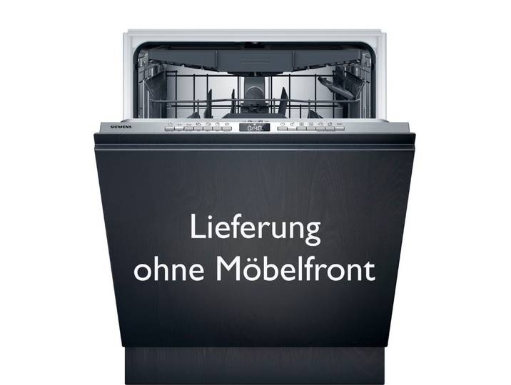 SIEMENS vollintegrierbarer Geschirrspüler iQ300 SN63EX22CE, 14 Maßgedecke, Made in Germany, Automatische Türöffnung fü, flexible Körbe