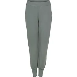 Jaya, Damen, Outdoorhose, Yogahose Mandy (S), Grün, Grau