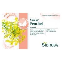 SIDROGA Fenchel Tee Filterbeutel 20X2.0 g