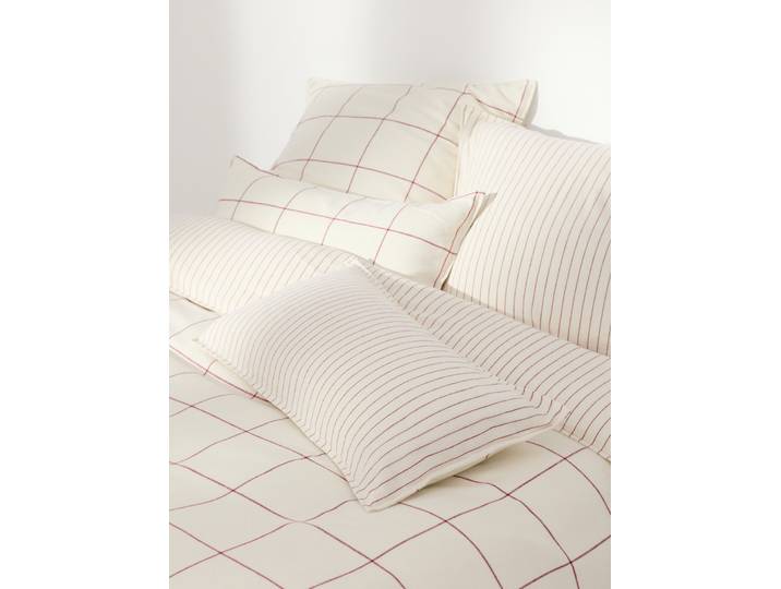 Housse de couette réversible en flanelle Noelle