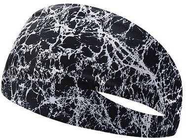 Inspired Living Womens Anti Sweat Sports Sweatband Lightweight Gym & Running Headband f