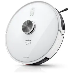 Niceboy ION Charles i10 white, Staubsauger Roboter, Weiss