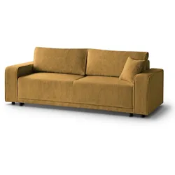 SCHLAFSOFA Primo 3-sitzer Gelb