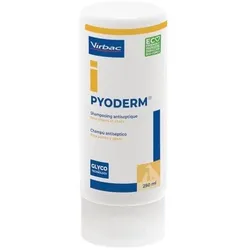 VIRBAC pyoderm 250ml Hund Katze Shampoo - antibakteriell, antimykotisch
