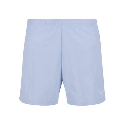 Badeshorts KARL KANI "Karl Kani Karl Kani Signature Swim Shorts", Herren, Gr. S, US-Größen, blau (aqua), 100% Polyester, Badehosen Badeshorts