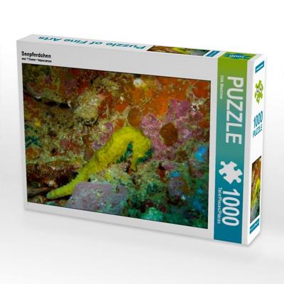 CALVENDO Puzzle Seepferdchen | 1000 Teile Lege-Größe 64x48cm Foto-Puzzle für glückliche Stunden