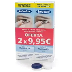 Salvelox Set Contact Lens Solution 2x360ml