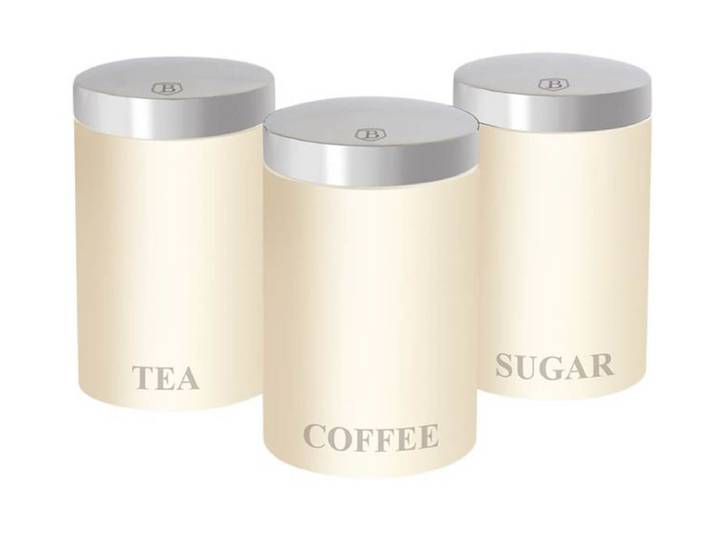 Berlinger Haus 3-teiliges Kanister set Creme