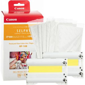 Canon Easy-Photo-Pack RP-108, Farbkartusche & Fotopapier, 100 x 148 mm