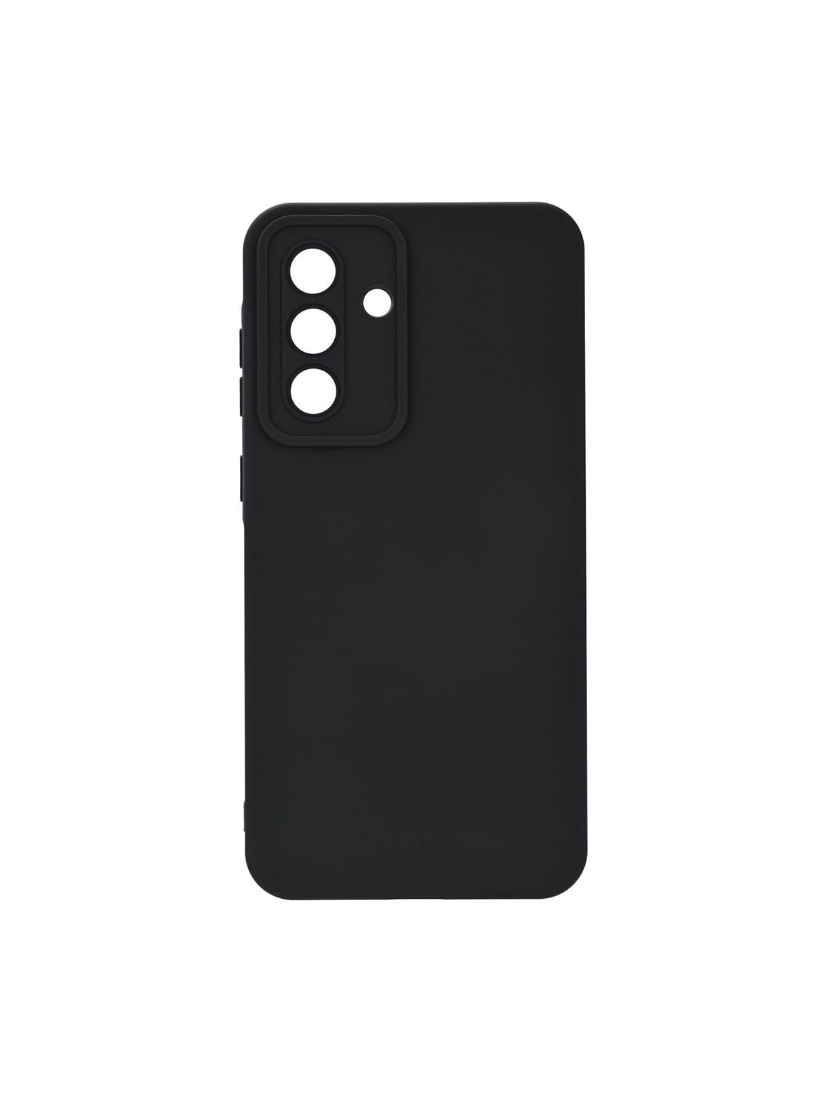 ONSALA Phone Case Samsung A36 5G Back Silicone Touch Black
