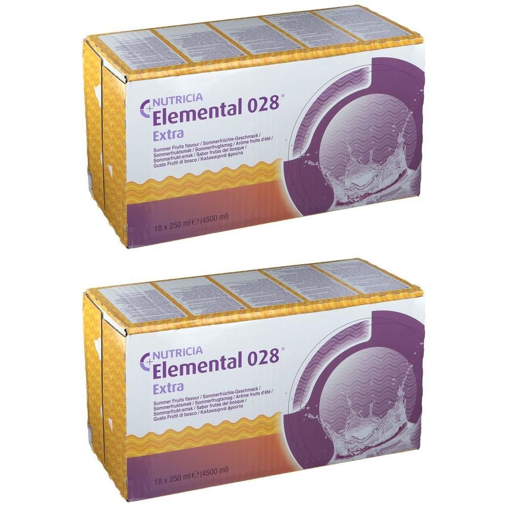 Elemental 028 Sommerfrüchte flüssig 2x 2x18x250 ml Flüssigkeit