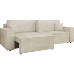 SCHLAFSOFA Karl Cord mit L-Funktion
