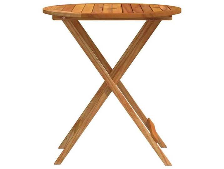 &Mode Table de jardin - Table d'appoint d'extérieur - pliable Ø60x75 cm Bois d'eucalyptus solide Sale679303
