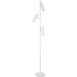 Trio, Stehlampe, 467700331 Soka GU10 Stehleuchte 3-fach ⌀22cm Weiss Matt (GU10)