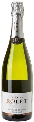 """Domaine Rolet""" """Domaine Rolet Cremant du Jura Blanc Brut Champagne - France"""