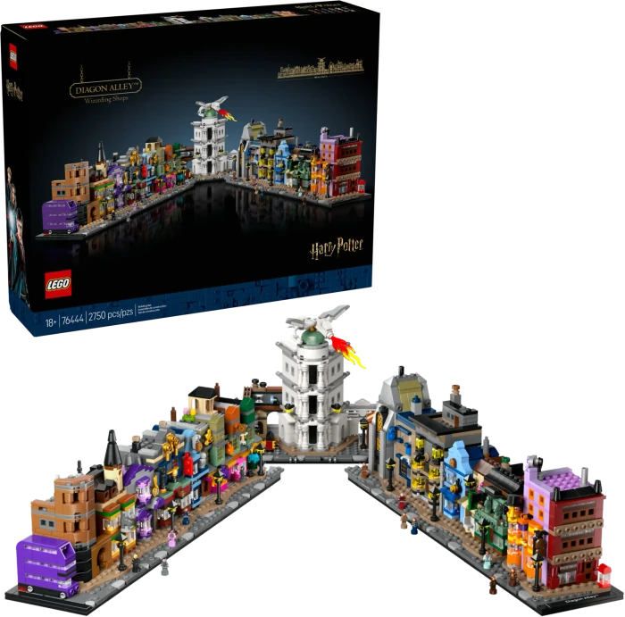 LEGO Harry Potter 76444 Die Zauberläden der Winkelgasse