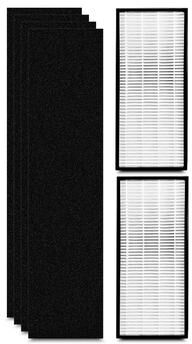 Monster Cable Filter-Monster Replacement Compatible with Whirlpool Tower Air Purifier Filter Kit Compatible with Whirlpool Air Purifier