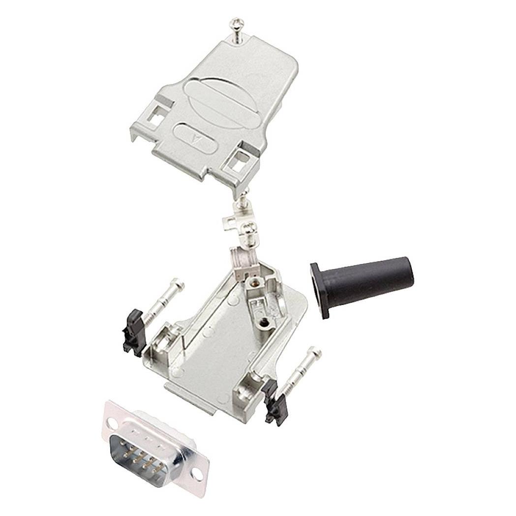 Encitech D45ZF09-DMP-W-K 6355-8047-01 D-SUB Stiftleisten-Set 45 ° Polzahl (num): (6355-8047-01)