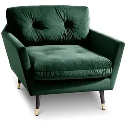 BOOOM Sessel Japan Stoff Dark Green