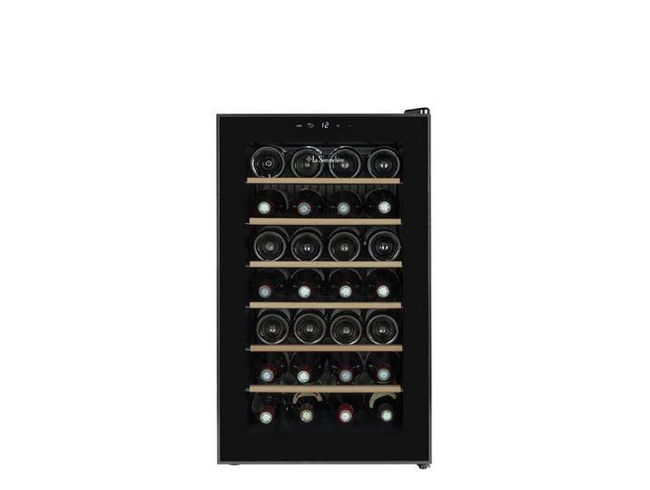 La Sommelière Weintemperierschrank 28SILENCE, für 28 Standardflaschen á 0,75l,Ultra-Leise, freistehend