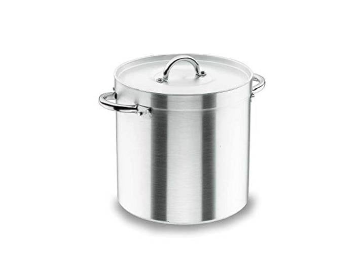 Lacor 20138 Hoher Suppentopf mit Deckel 38 cm Langlebiges Profi-Utensil; entwickelt für optimale Leistung und schnelle, unkomplizierte Reinigung in der Spülmaschine