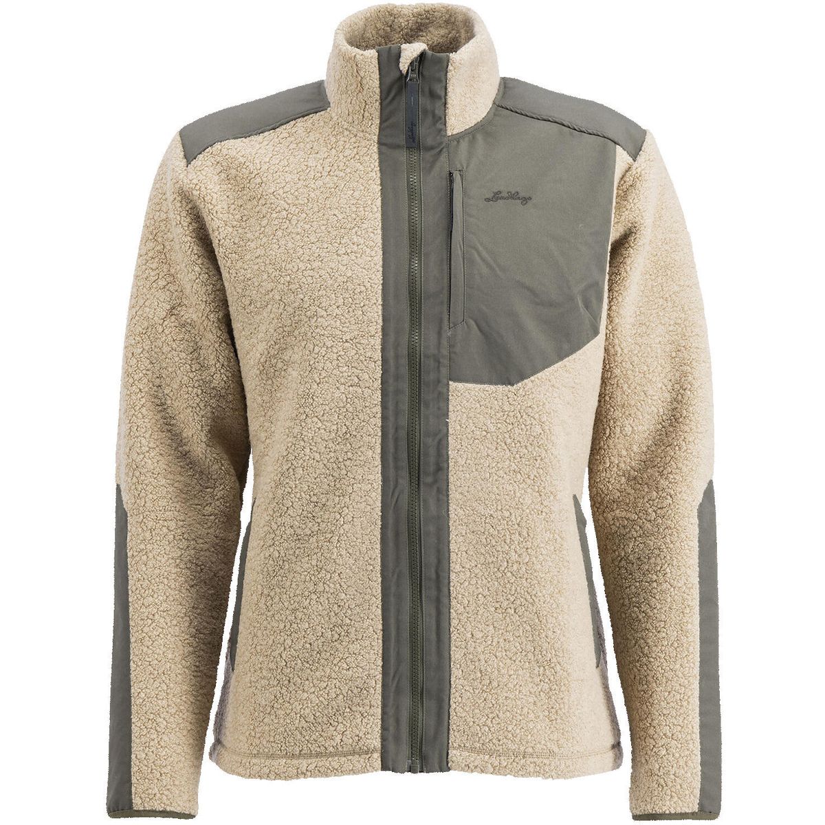 Lundhags Saruk Wool Pile Mid Full Zip M sand (730) XL 46011-23-730-XL
