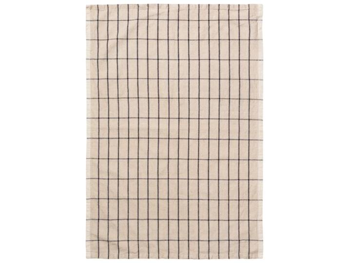 Ferm Living Serviette de cuisine Hale 50x70 cm Sable-noir