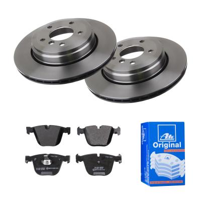 ATE Bremsensatz, Scheibenbremse 1420-22226 Hinterachse belüftet 320mm 20mm für BMW