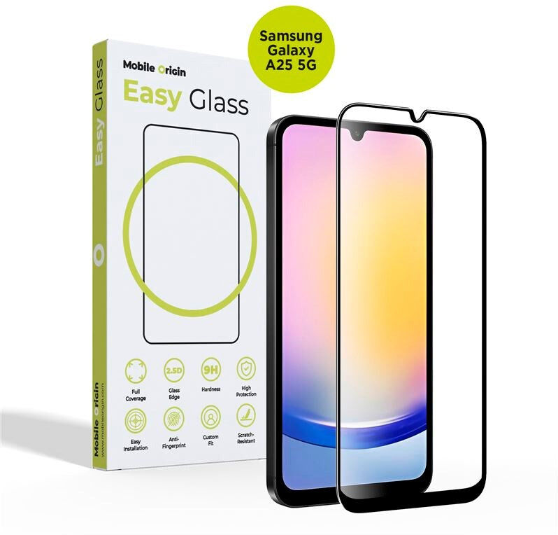 Samsung Galaxy A25 5G Mobile Origin EasyGlass - Tempereret Glas